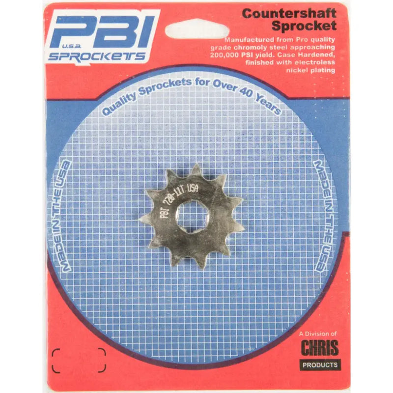 720-11 Front Cs Sprocket Steel 11t 420 Kaw/Suz/Yam - Countershaft