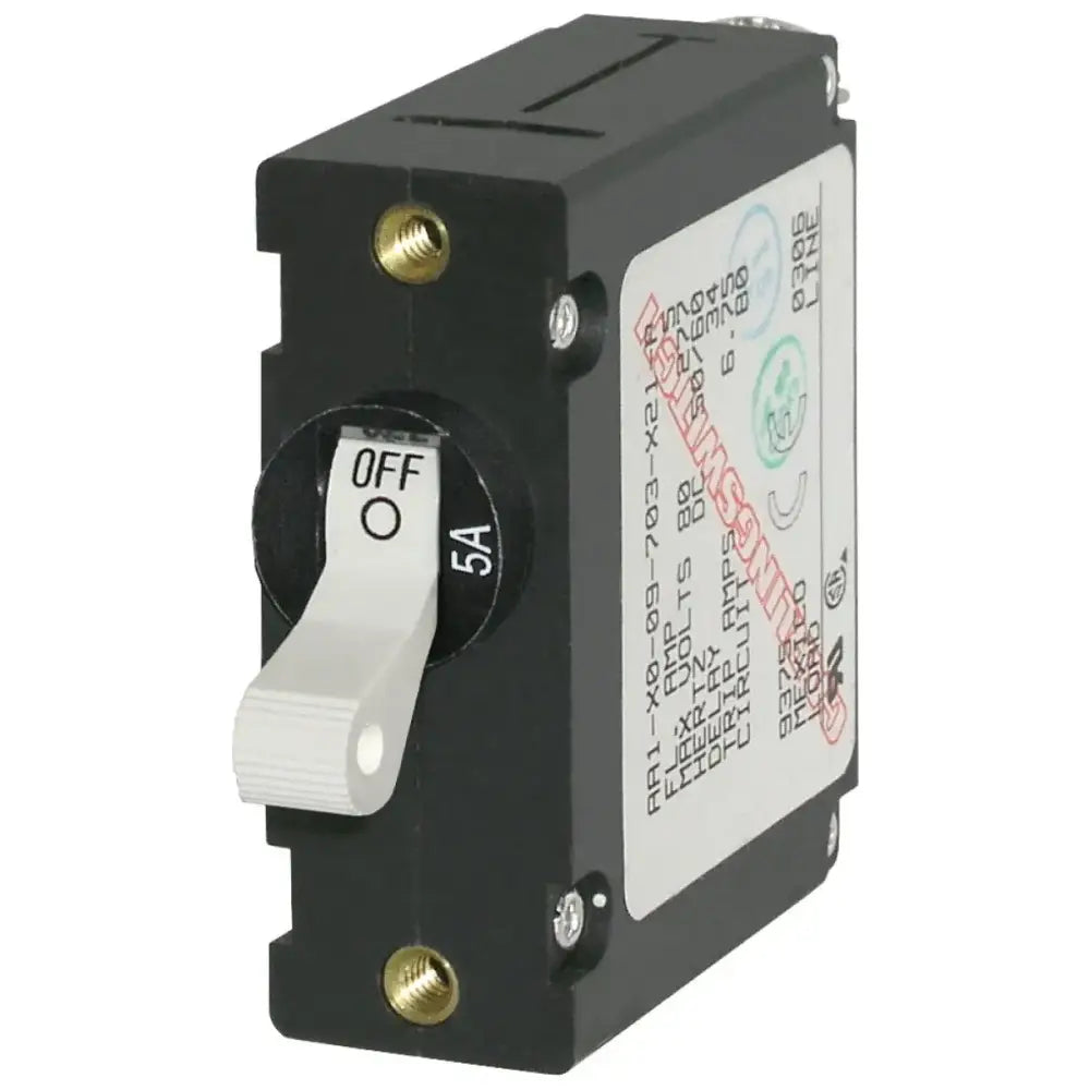 7202-BSS Blue Sea Circuit Breaker Aa1Toggle 5A Wht