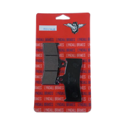 Lyndall Brakes 7202-X brake pads in red and white retail packaging for Buell bikes