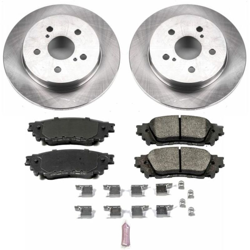 PowerStop KOE7739 Power Stop 15-17 Lexus NX200t Rear Autospecialty Brake Kit