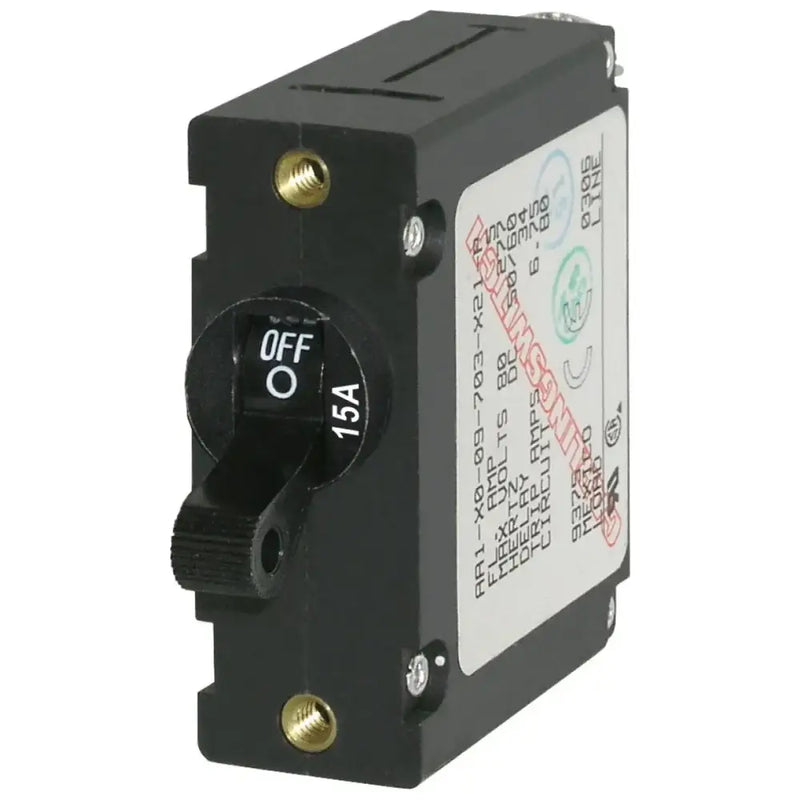 7208-BSS Blue Sea Circuit Breaker Aa1Toggle 15A Blk
