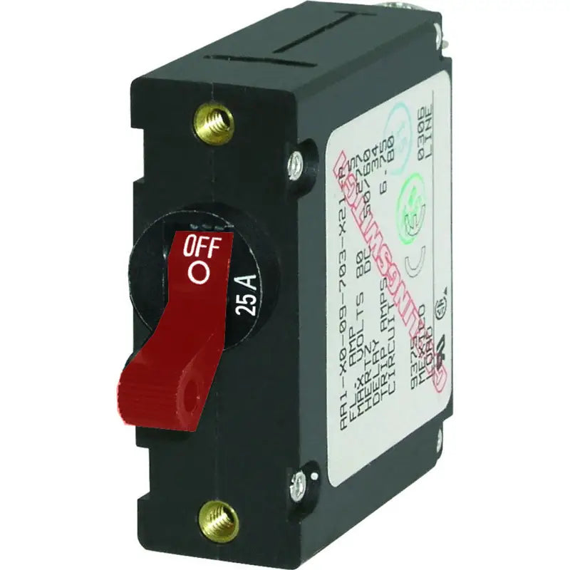7217-BSS Blue Sea Circuit Breaker Aa1Toggle 25A Red