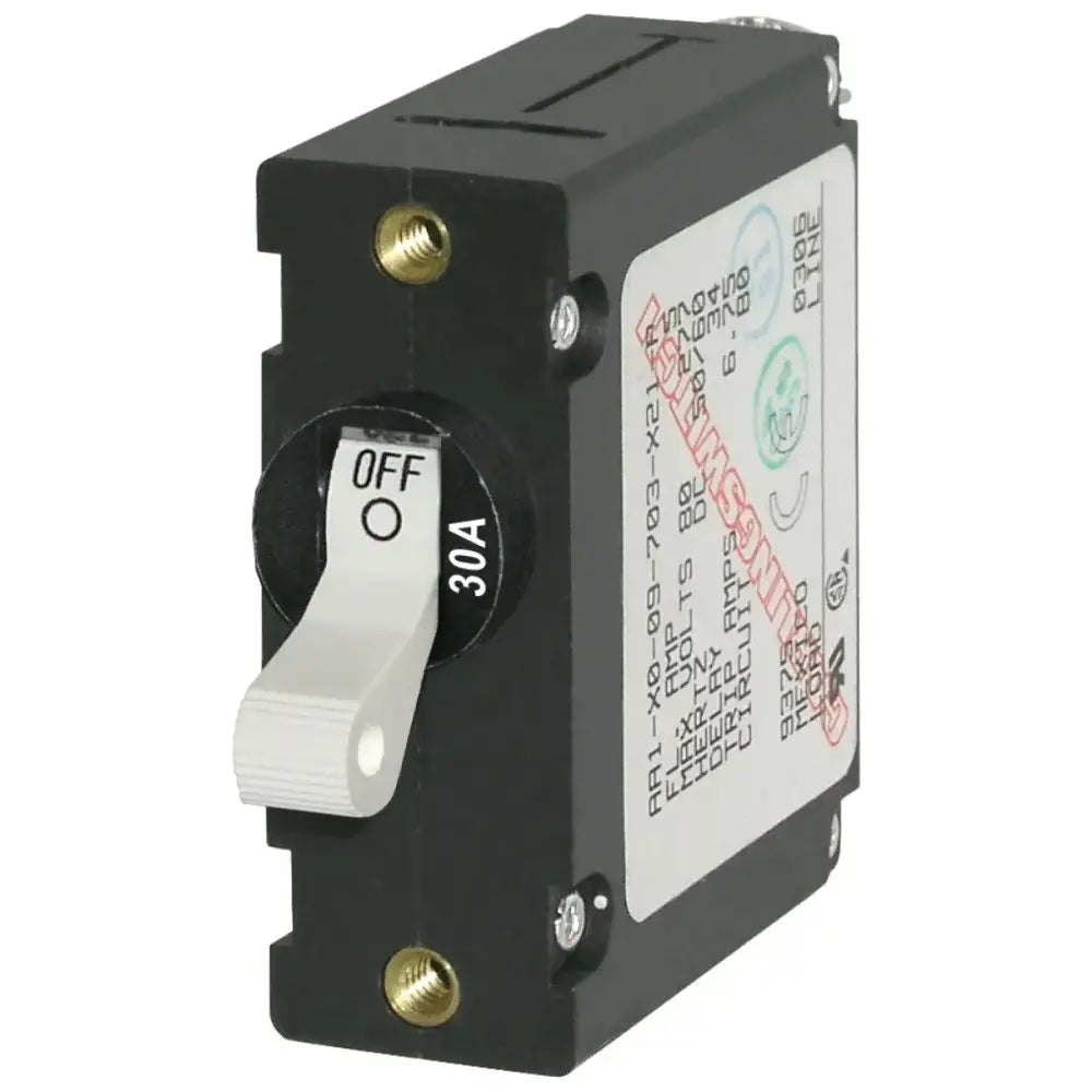7222-BSS Blue Sea Circuit Breaker Aa1Toggle 30A Wht