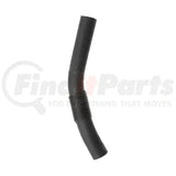 Curved black corrugated rad hose from Dayco, perfect for curved rad hose setups