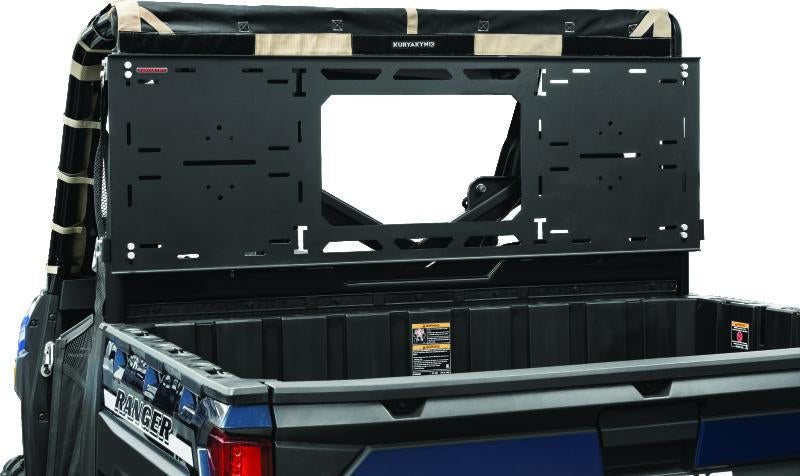 Kuryakyn 3452 Kuryakyn Takrak Headache Rack Polaris Ranger Black - 3452