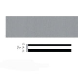 Gray and black striped trim on 72305 3M Slvr Metlac Strpng Tp Rol strapping tape