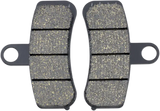 Dark grey Lyndall Brakes rear extreme brake pads with four grooves for XTRM 04-13XL