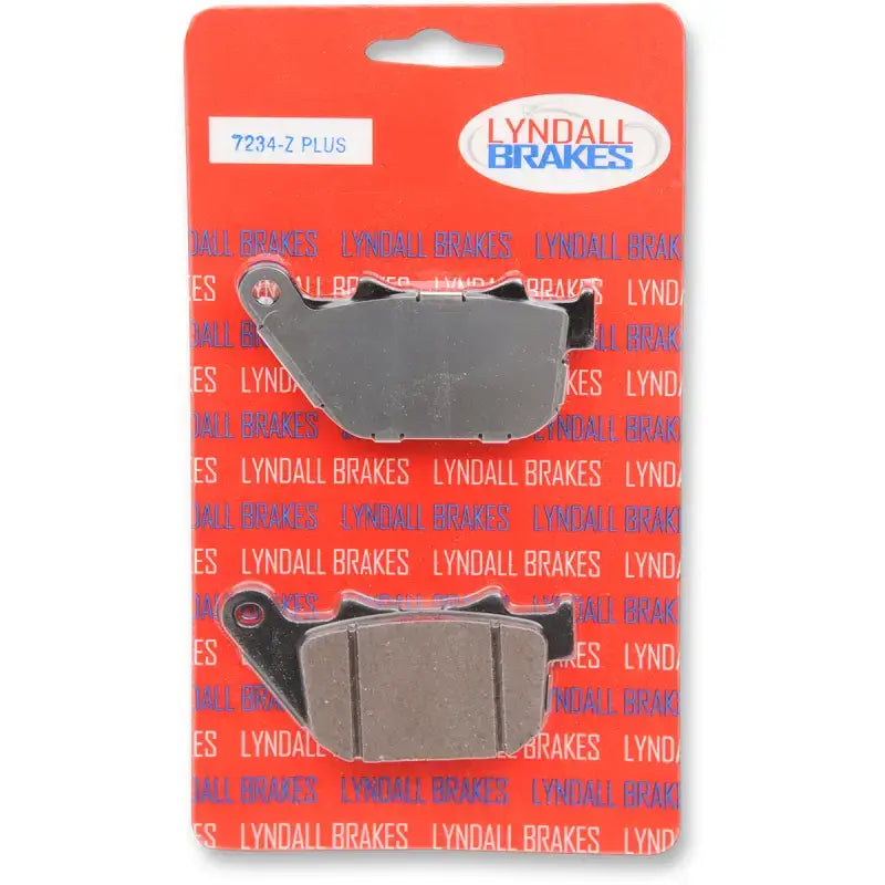 7234-Z + Lyndall Brakes Brake Pad Z + Rr 04-13Xl