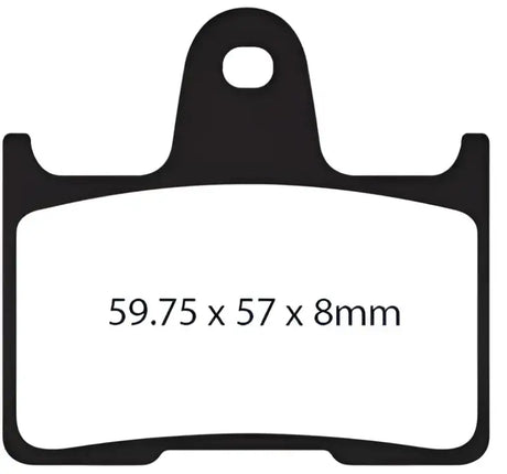 LYNDALL BRAKES 7235-Z Brake Pad Z+ Rear `14 Up Sportster