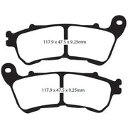 LYNDALL BRAKES 7236-Z Brake Pad Z+ Front `14 Up Sportster