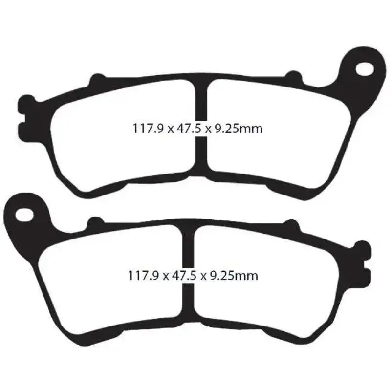 LYNDALL BRAKES 7236-Z Brake Pad Z+ Front `14 Up Sportster
