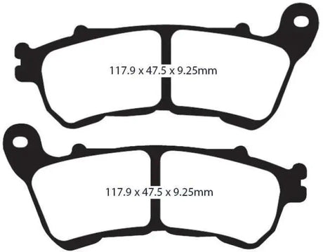 LYNDALL BRAKES 7236-Z Brake Pad Z+ Front `14 Up Sportster