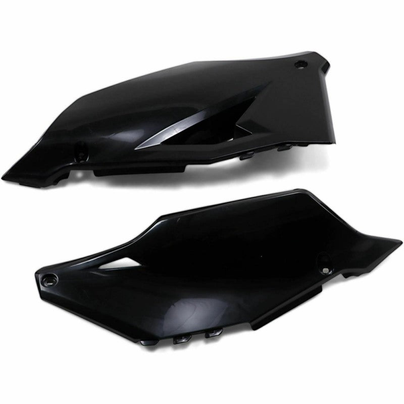 Cycra 1CYC-2770-12 Cycra 21-23 Kawasaki KX250F Side Number Panels - Black