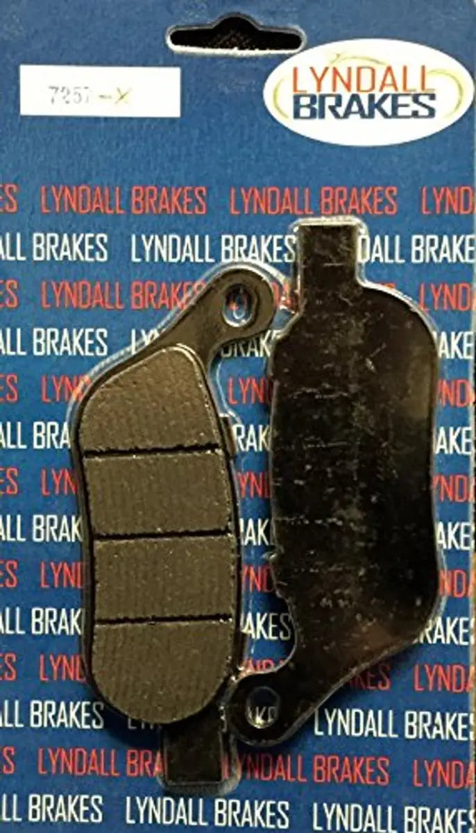 Pair of Lyndall Brakes brake pads for motorcycle 7257-X Lyndall Brakes RR X 08-12 St