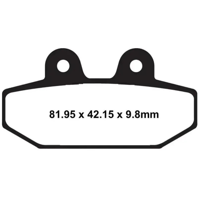 LYNDALL BRAKES 7283-Z Brake Pad Z+ Rear `18 Up Sotfail