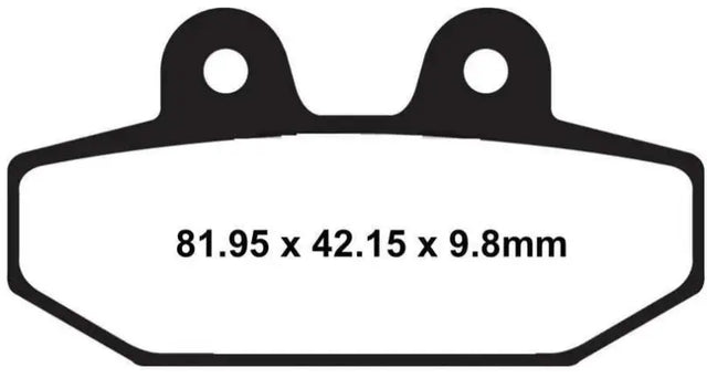 LYNDALL BRAKES 7283-Z Brake Pad Z+ Rear `18 Up Sotfail
