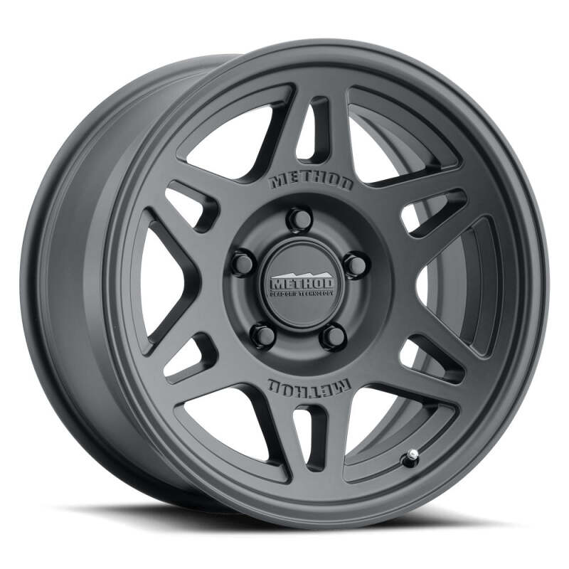 Method Wheels MR70678550500 Method MR706 Bead Grip 17x8.5 0mm Offset 5x5 5mm Matte Black Wheel - MR70678550500