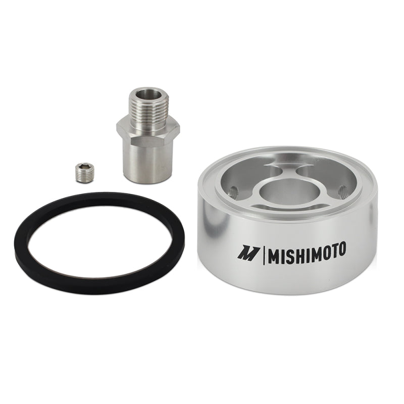 Mishimoto MMOC-SPC32-34SL Mishimoto Oil Filter Spacer 32mm 3/4 - 16 Thread - Silver