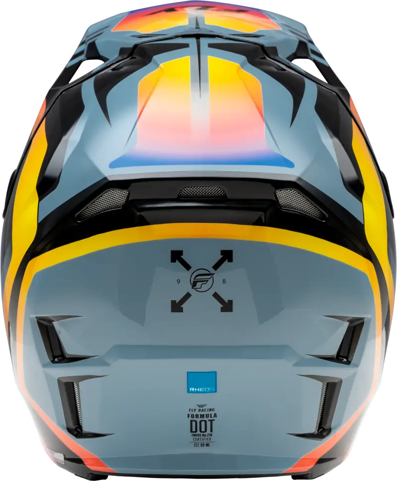 73-0038L Formula Cp Krypton Helmet Grey/Black/Electric Fade Lg - RV and Auto Parts