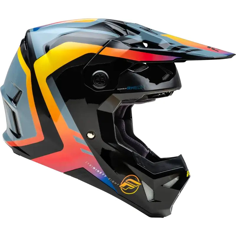 73-0038M Formula Cp Krypton Helmet Grey/Black/Electric Fade Md - RV and Auto Parts
