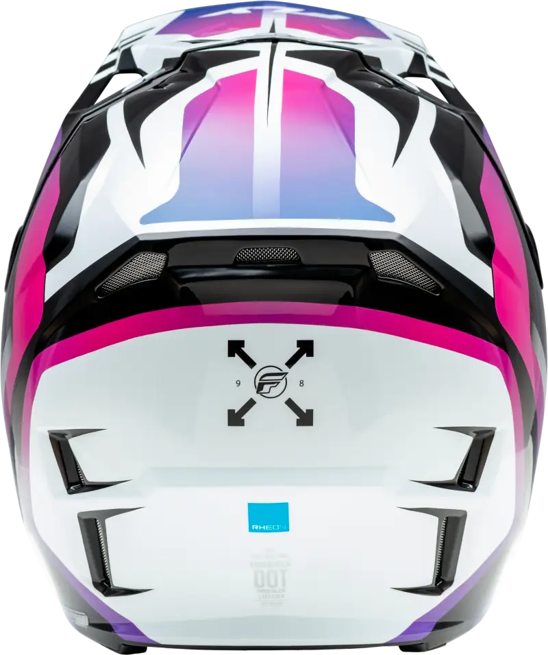 73-00392X Formula Cp Krypton Helmet White/Black/Purple 2x - RV and Auto Parts