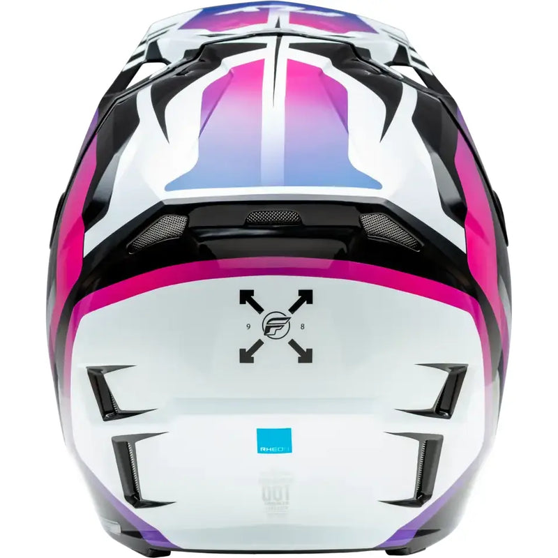 73-00392X Formula Cp Krypton Helmet White/Black/Purple 2x - RV and Auto Parts