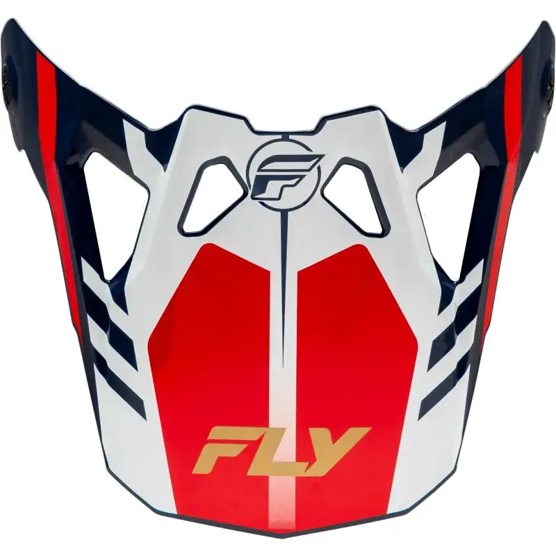 73-0045 Formula Cp Krypton Visor Red/White/Navy M 2x - RV and Auto Parts