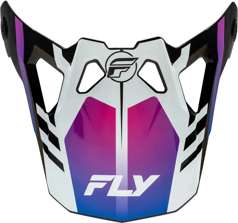 73-0049 Formula Cp Krypton Visor White/Black/Purple M 2x - RV and Auto Parts