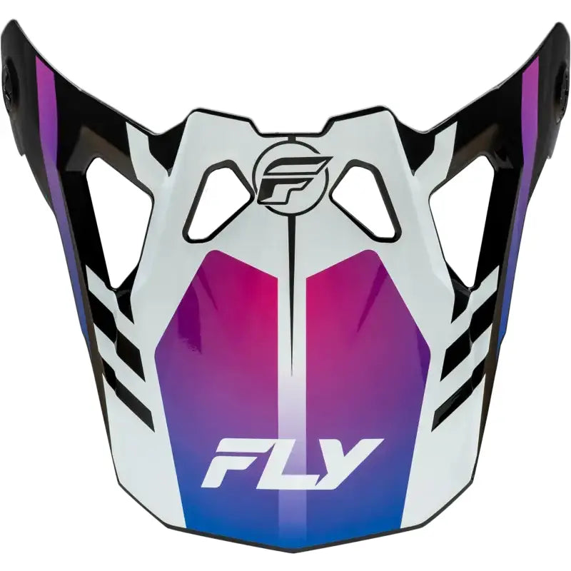 73-0049 Formula Cp Krypton Visor White/Black/Purple M 2x - RV and Auto Parts