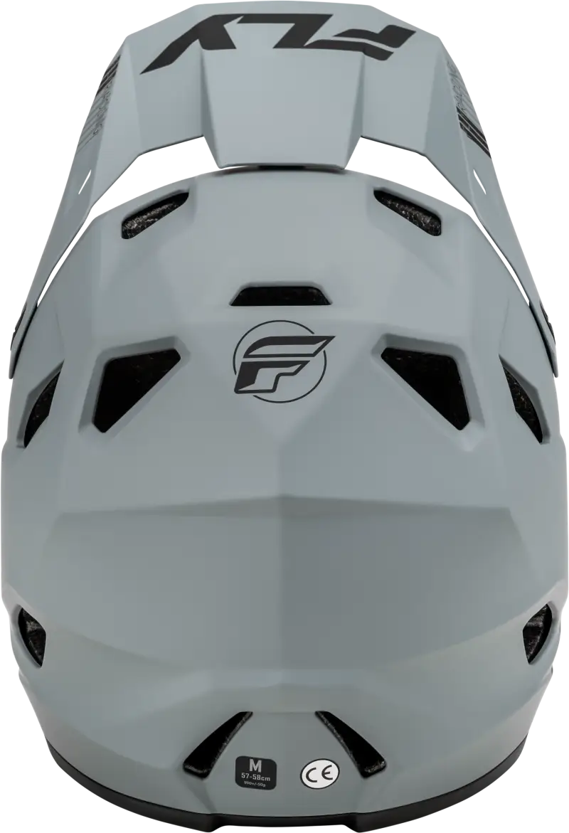 Gray Fly Racing Rayce Helmet 73-3614L Matte Grey Lg for motocross riding