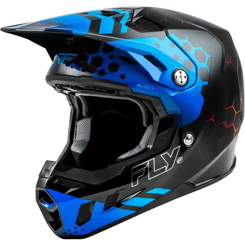 73-43302X Formula Cc Tektonic Helmet Black/Blue/Red 2x - RV and Auto Parts