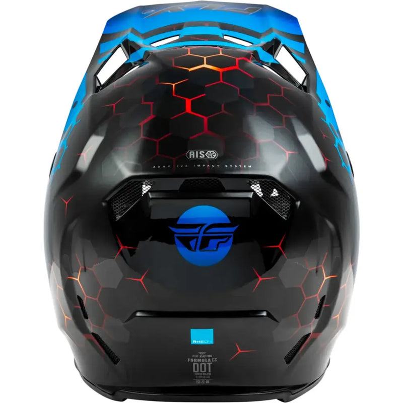 73-4330M Formula Cc Tektonic Helmet Black/Blue/Red Md - RV and Auto Parts