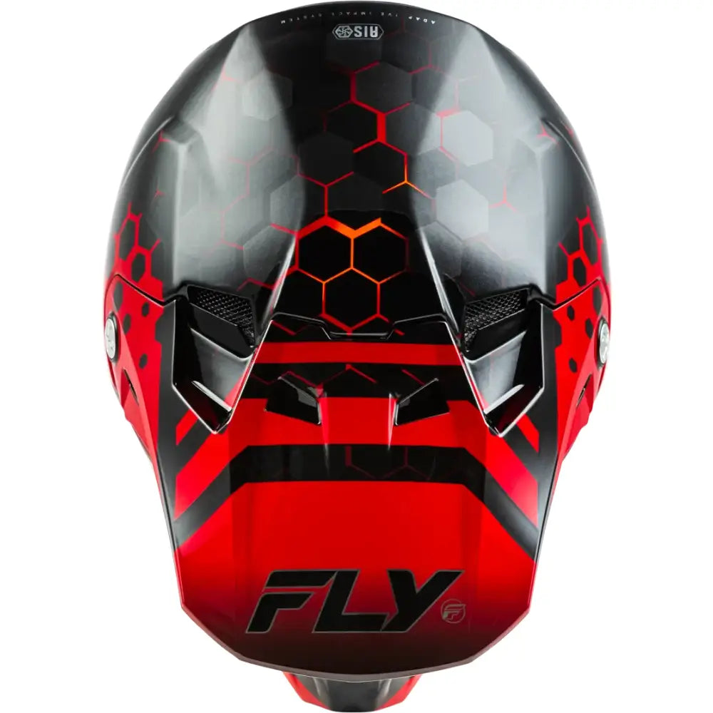 73-4331M Formula Cc Tektonic Helmet Black/Red/Orange Md - RV and Auto Parts
