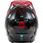 73-4331M Formula Cc Tektonic Helmet Black/Red/Orange Md - RV and Auto Parts