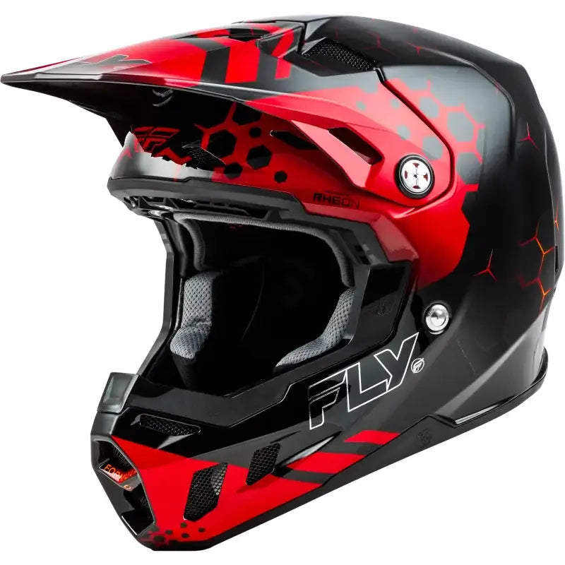 73-4331M Formula Cc Tektonic Helmet Black/Red/Orange Md - RV and Auto Parts