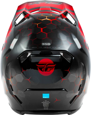 73-4331X Formula Cc Tektonic Helmet Black/Red/Orange Xl - RV and Auto Parts