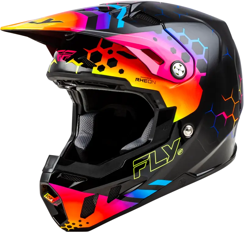 73-4332L Formula Cc Tektonic Helmet Black/Sunset Lg - RV and Auto Parts