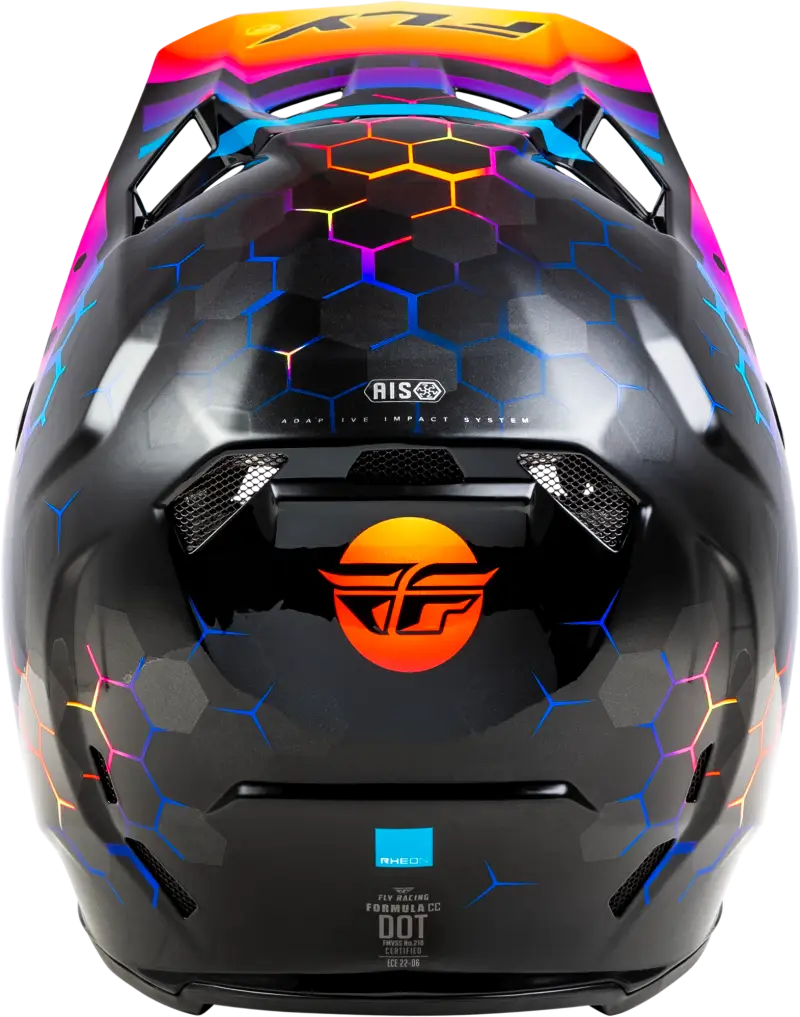 73-4332X Formula Cc Tektonic Helmet Black/Sunset Xl - RV and Auto Parts