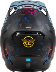 73-4333M Formula Cc Tektonic Helmet Matte Black/Slate/Blue Md - RV and Auto Parts