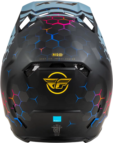 73-4333M Formula Cc Tektonic Helmet Matte Black/Slate/Blue Md - RV and Auto Parts