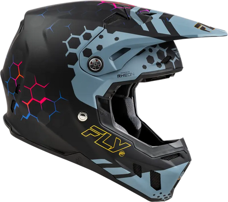 73-4333M Formula Cc Tektonic Helmet Matte Black/Slate/Blue Md - RV and Auto Parts