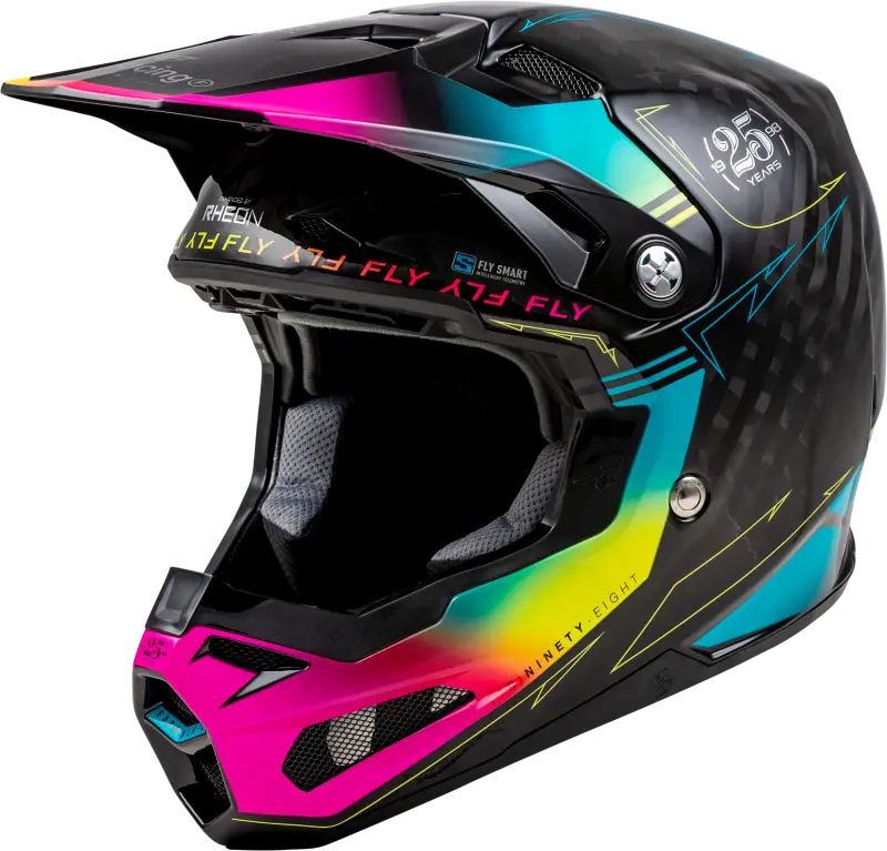 73-44452X Formula S Carbon Legacy Helmet Black/Electric Blu/Fuschia 2x - RV and Auto Parts