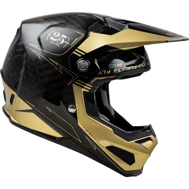 73-4446XS Formula S Carbon Legacy Helmet Black/Gold Xs - RV and Auto Parts