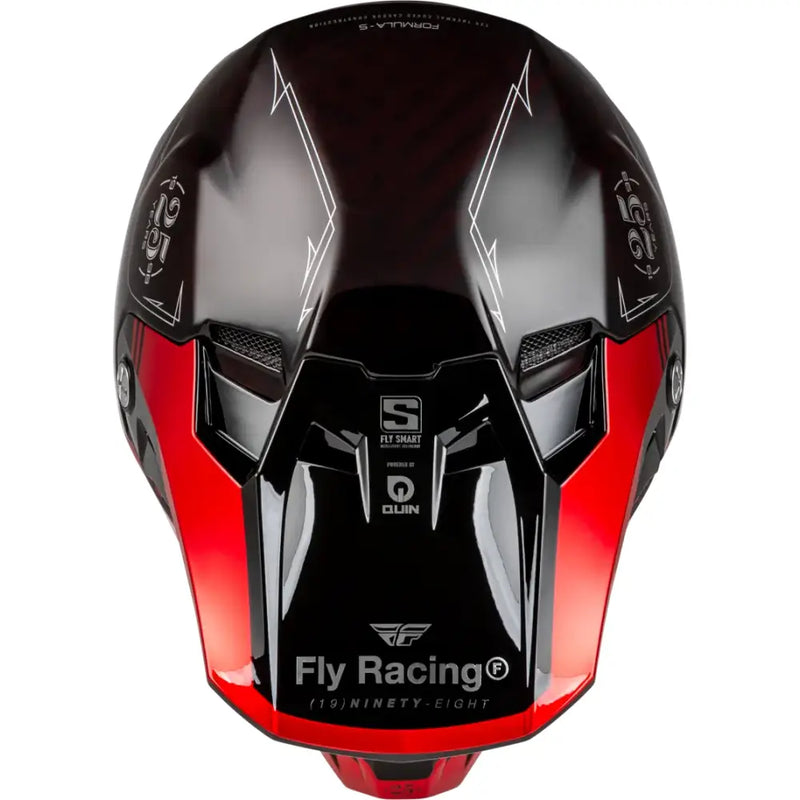 73-44472X Formula S Carbon Legacy Helmet Red Carbon/Black 2x - RV and Auto Parts
