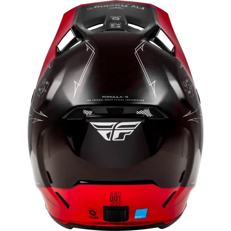 73-4447S Formula S Carbon Legacy Helmet Red Carbon/Black Sm - RV and Auto Parts