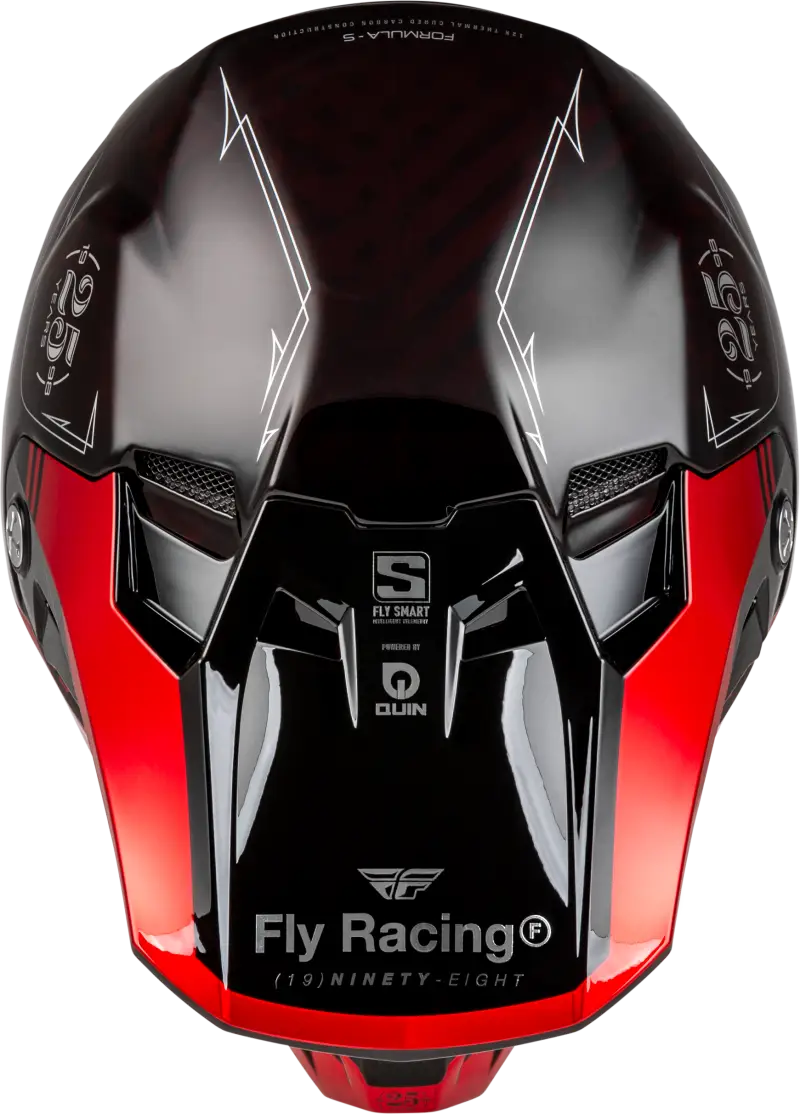73-4447X Formula S Carbon Legacy Helmet Red Carbon/Black Xl - RV and Auto Parts
