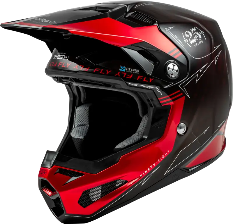 73-4447YL Youth Formula S Carbon Legacy Helmet Red Carbon/Black Yl - RV and Auto Parts