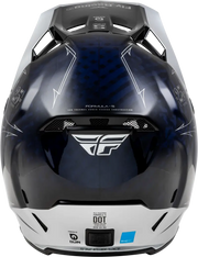 73-4448M Formula S Carbon Legacy Helmet Blue Carbon/Silver Md - RV and Auto Parts