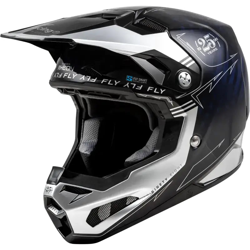 73-4448XS Formula S Carbon Legacy Helmet Blue Carbon/Silver Xs - RV and Auto Parts