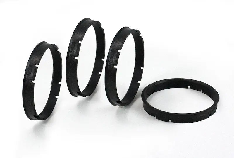 Black plastic slotted rings for Gorilla Hub Rings 4pk, perfect hub rings 4pk accessory
